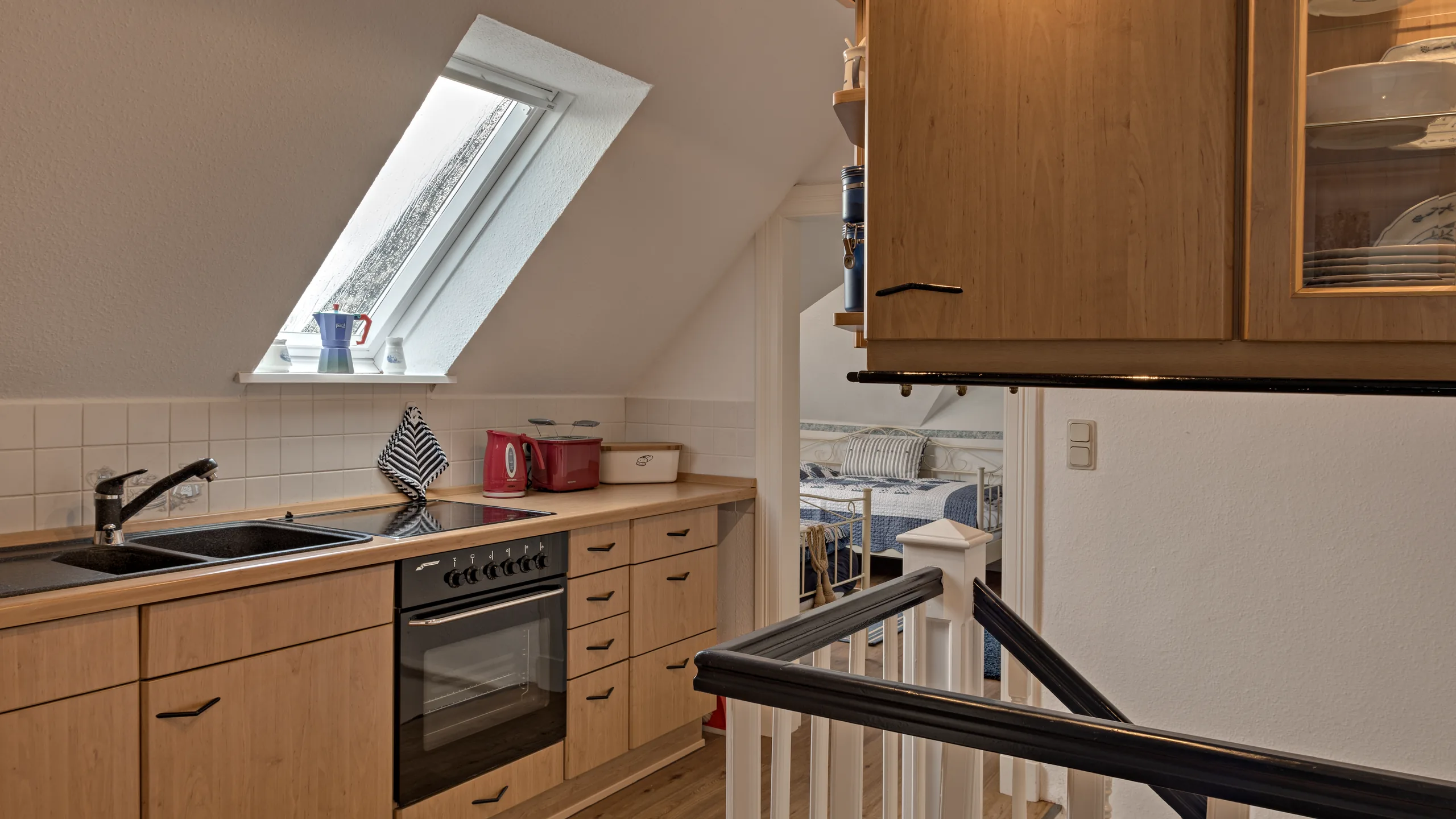 Küche der Ferienwohnung